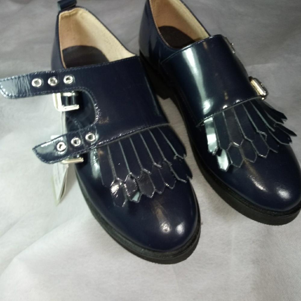 ZARA BRAND SHOES DARK BLUE COLOR - Picture 8 of 8